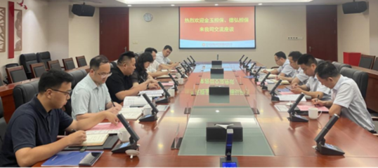 強(qiáng)強(qiáng)聯(lián)手共謀新篇 金玉擔(dān)保與江西信用擔(dān)保集團(tuán)深化非融資性擔(dān)保業(yè)務(wù)交流